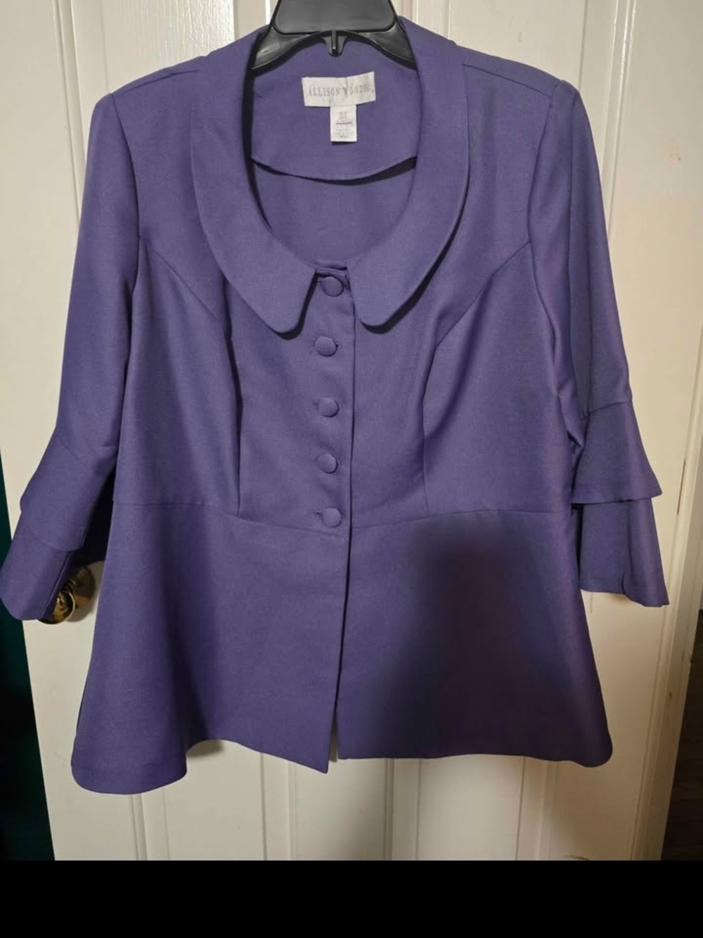 Allison Woods Purple 2 pc Suit